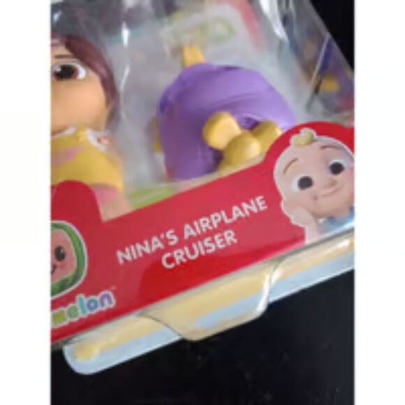 Cocomelon Nina's Airplane Cruiser Toy Baby Ages 1 1/2-4 - Picture 3 of 5